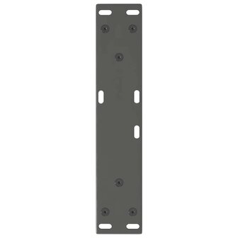 Salontafelpoten 2 st V-vormig 30x(30-31,3) cm staal antraciet 7