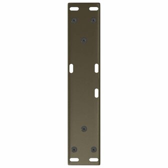 Salontafelpoten 2 st V-vormig 30x(30-31,3) cm staal naturel 7