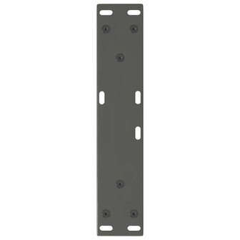 Salontafelpoten 2 st V-vormig 40x(30-31,3) cm staal antraciet 7