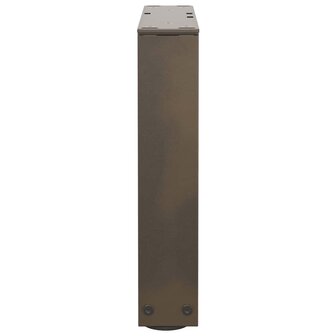 Salontafelpoten 2 st V-vormig 40x(30-31,3) cm staal naturel 6