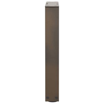 Salontafelpoten 2 st V-vormig 38x(42-43,3) cm staal naturel 6