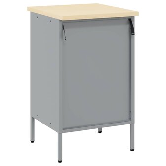Werkbank Rood en Grijs 50 x 55 x 85 cm Engineered hout en staal 5