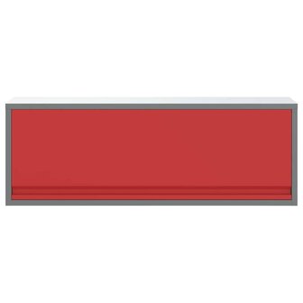 Gereedschapskast met opslag Rood en Grijs 100 x 25 x 35 cm 6