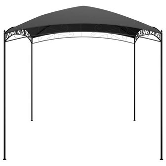 Prieel 180 g/m&sup2; 3x4x2,65 m antraciet 3