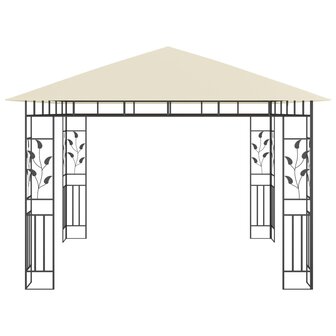 Prieel met klamboe 180 g/m&sup2; 3x3x2,73 m cr&egrave;me 3