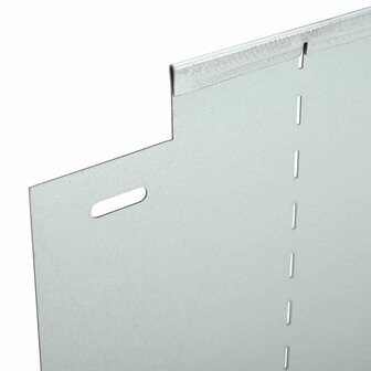 Gazonranden 5 pcs Zilver 100 x 25 x 0,07 cm 7