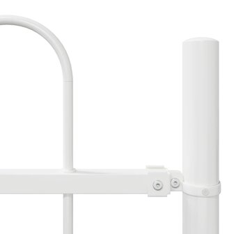 Tuinhek Wit 1,7 x 1,2 m Poedercoating staal 6