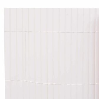Tuinhek Wit 150 x 500 cm PVC 4