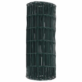 Euro Hek Groen 0,4 x 10 m PVC-gecoat ijzer 6