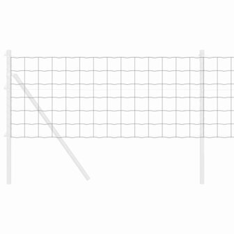 Euro Hek Grijs 0,6 x 10 m PVC-gecoat ijzer 3