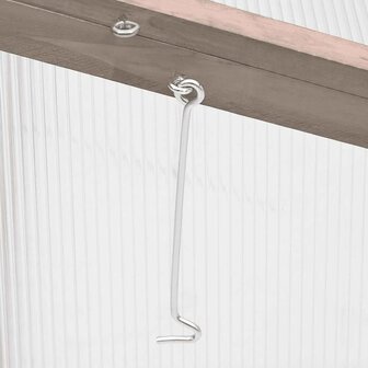 Broeikas 110x56x39 cm vurenhout grijs 5