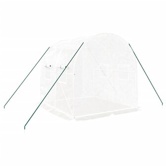 Tuinkas met stalen frame 4 m&sup2; 2x2x2 m 6