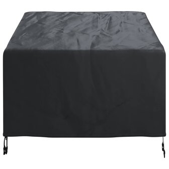 Tuinstoelhoes Zwart 96 x 79 x 74 cm 600D Oxford Stof 7