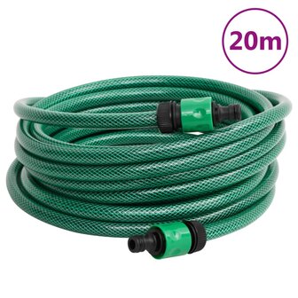 Slanghaspel vrijstaand met 20 m slang PVC groen 8