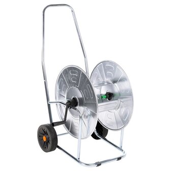 Slanghaspelkar voor 80 m 3/4" slang staal 1