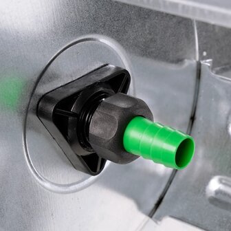 Slanghaspelkar voor 80 m 3/4" slang staal 6