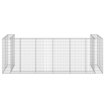 Schanskorf voor containers 325x100x110 cm gegalvaniseerd staal 6