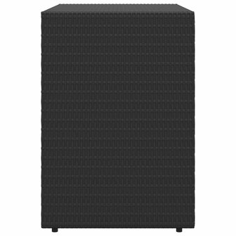 Tuinkast Zwart 100x55,5x80 cm Poly Rattan 7