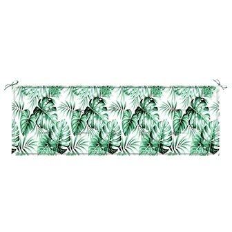 Bankkussen Blad Bladpatroon 150 x 50 x 3 cm Oxford Stof 4