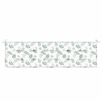Bankkussen Blad Bladontwerp 150 x 50 x 3 cm Oxford Stof 4