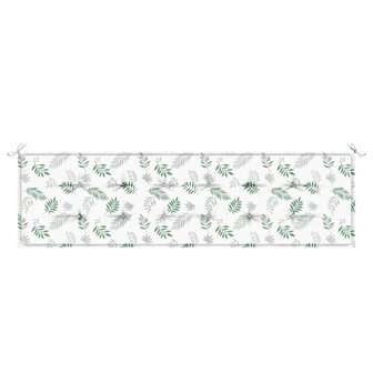 Bankkussen Blad Bladontwerp 150 x 50 x 3 cm Oxford Stof 6