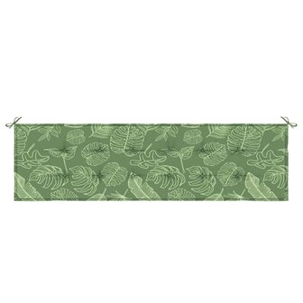 Bankkussen Blad Bladontwerp 150 x 50 x 3 cm Oxford Stof 4