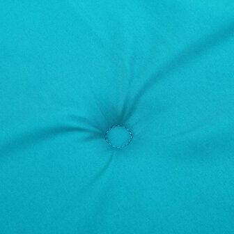 Bankkussen Effen Turquoise 150 x 50 x 3 cm Oxford Stof 5