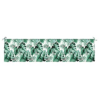 Bankkussen Blad Bladpatroon 200 x 50 x 3 cm Oxford Stof 4