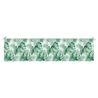 Bankkussen Blad Bladpatroon 200 x 50 x 3 cm Oxford Stof 6