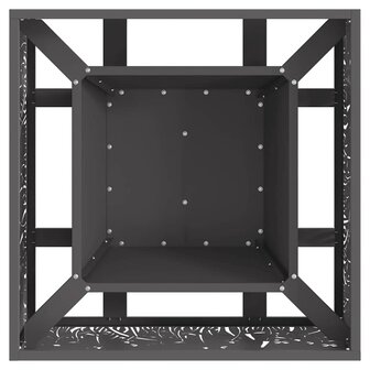Vuurkorf Zwart 60 x 60 x 30 cm Staal 6