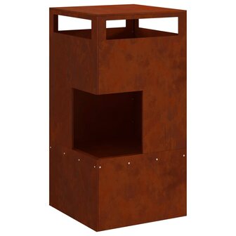 Vuurkorf Bruin 50 x 50 x 100 cm Staal 2