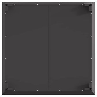 Vuurkorf Zwart 80 x 80 x 43 cm Staal 9