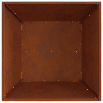 Vuurkorf Bruin 60 x 60 x 30 cm Weerbestendig staal 7