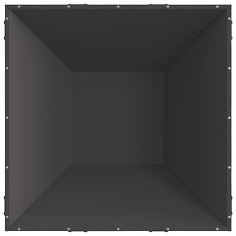 Vuurkorf Zwart 80 x 80 x 40 cm Staal 6