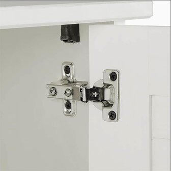 Badkamermeubelset met plank VIGO 2 pcs Wit en Antiek Wit 8