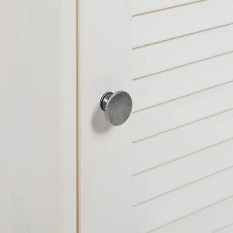 Badkamermeubelset met plank VIGO 2 pcs Wit en Antiek Wit 9
