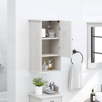 Badkamerkast met plank VIGO Wit en Antiek Wit 37 x 34 x 71,5 cm 4
