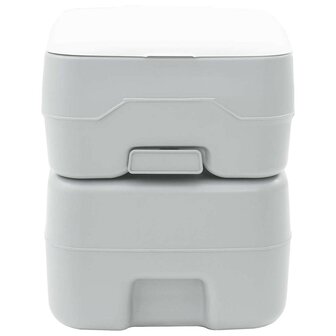Camping Toilet Grijs 41,5 x 36,5 x 42 cm 3