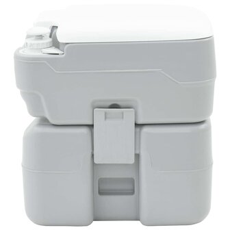Camping Toilet Grijs 41,5 x 36,5 x 42 cm 4