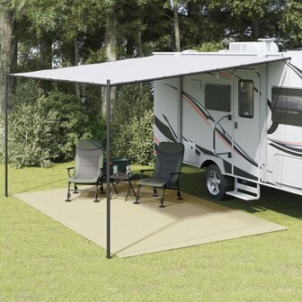 Tenttapijt 5x3 m cr&egrave;mekleurig 1