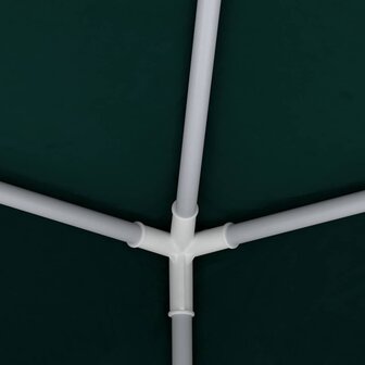 Partytent met zijwanden professioneel 90 g/m&sup2; 2,5x2,5 m groen 7