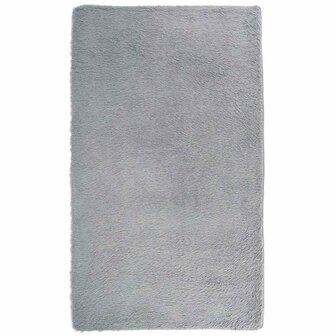 Hoogpolig vloerkleed NAVARRA 60x100 cm polyester lichtgrijs 2
