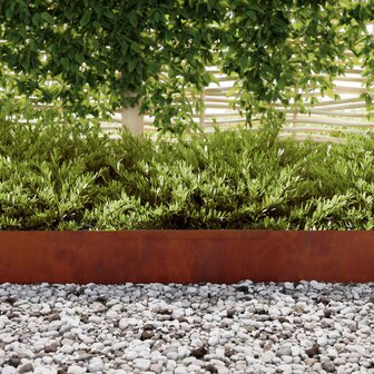 Tuinrand Roestig 450 x 0.05 x 15 cm Cortenstaal 5
