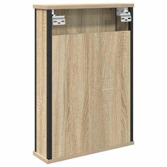 Spiegelkast met plank Sonoma Eiken 42 x 12 x 60 cm Bewerkt hout 7