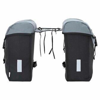 Fietstas Grijs en zwart 31.5 x 15.5 x 40 cm Polyester 3