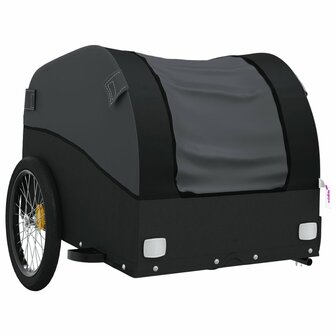 Fietstrailer 45 kg ijzer zwart 4
