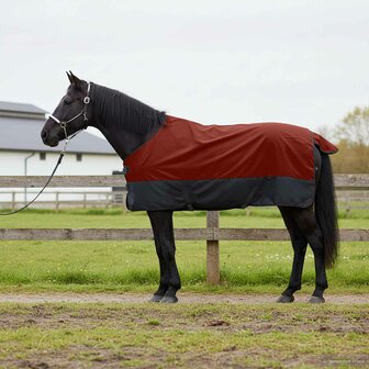 Paardendeken Donkergroen en Zwart 85 cm Polyester 1