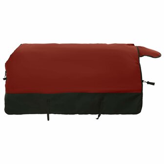 Paardendeken Donkergroen en Zwart 95 cm Polyester 4