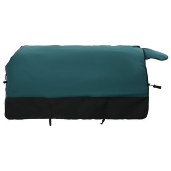 Paardendeken Donkergroen en Zwart 75 cm Polyester 4