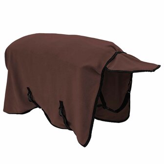 Paardendeken Volledig Donkerbruin Polyester 5